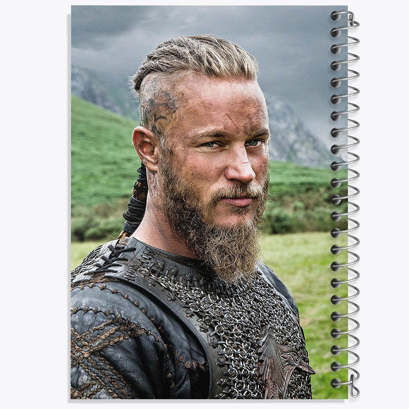 دفتر مشق 100 برگ خندالو طرح رگنار سریال وایکینگ ها Vikings کد 29117