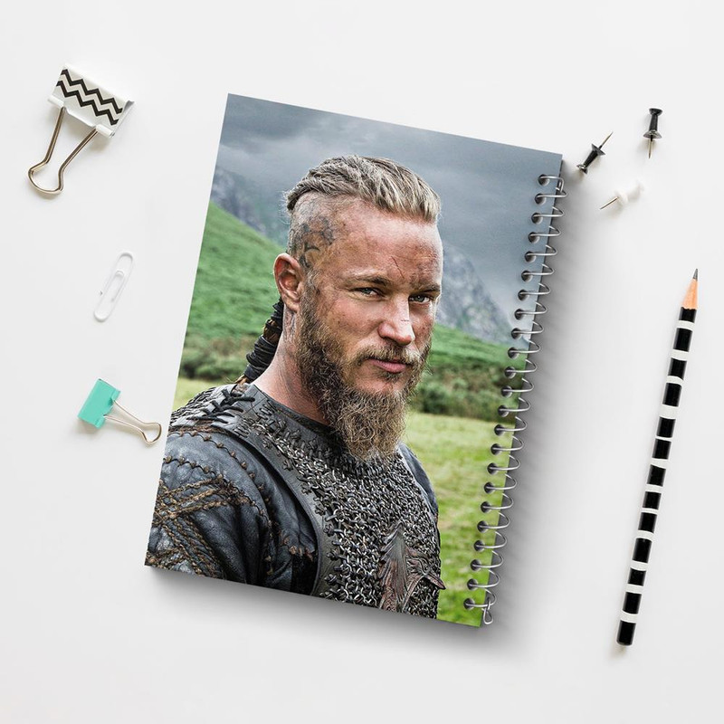 دفتر مشق 100 برگ خندالو طرح رگنار سریال وایکینگ ها Vikings کد 29117