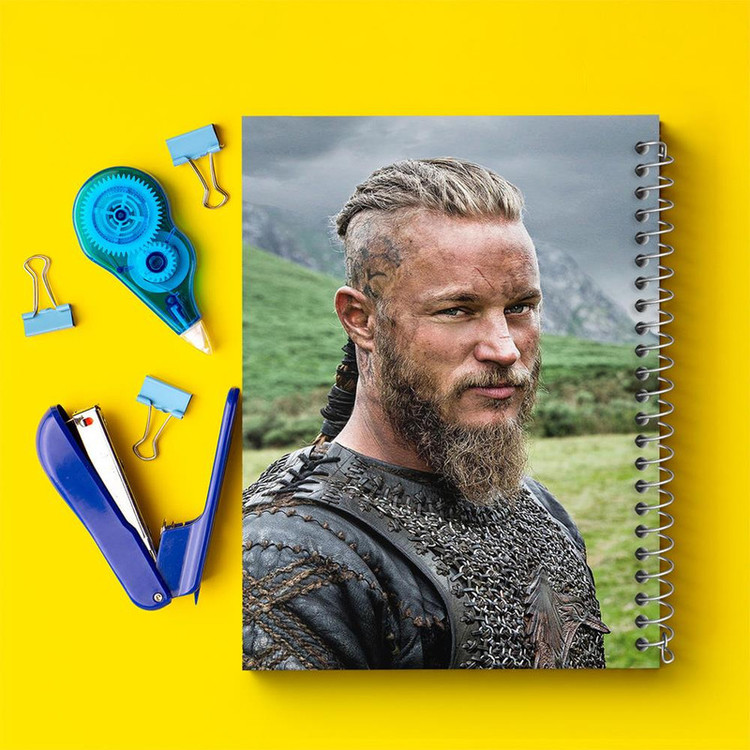 دفتر مشق 100 برگ خندالو طرح رگنار سریال وایکینگ ها Vikings کد 29117