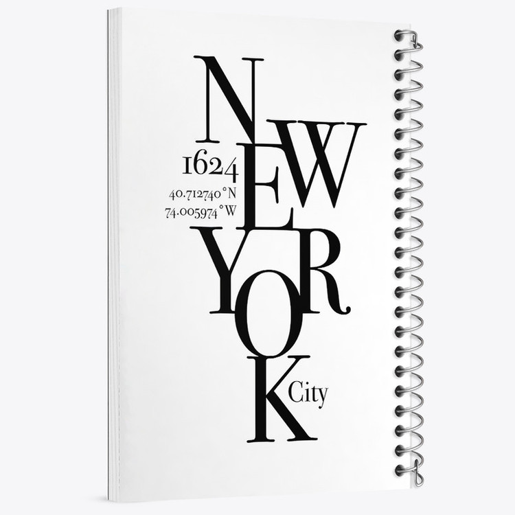 دفتر مشق 100 برگ خندالو طرح نیویورک (New York) کد F5959
