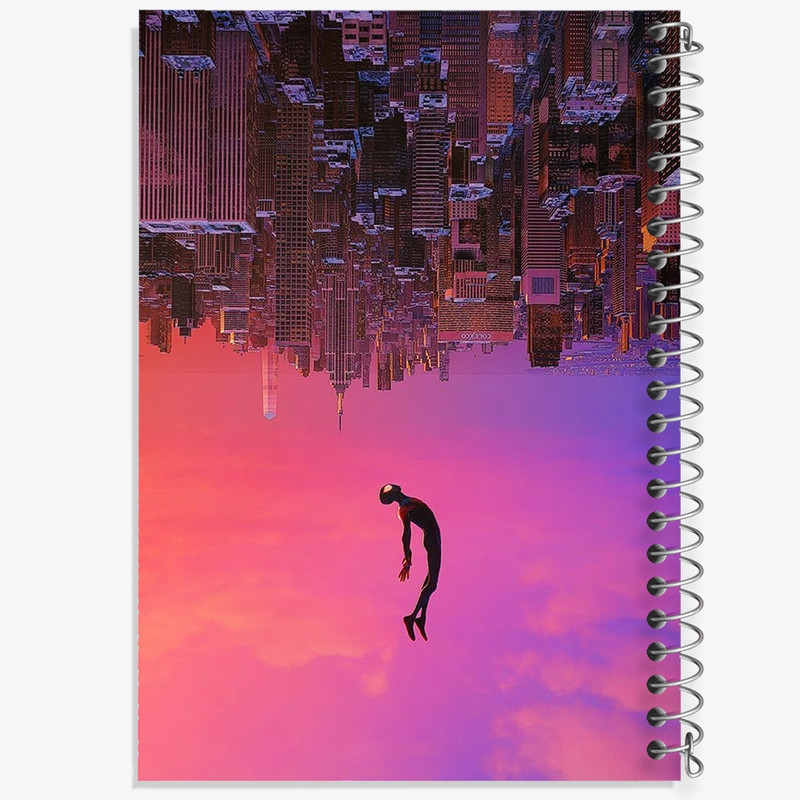 دفتر مشق 100 برگ خندالو طرح مرد عنکبوتی (Spider Man) کد F1278