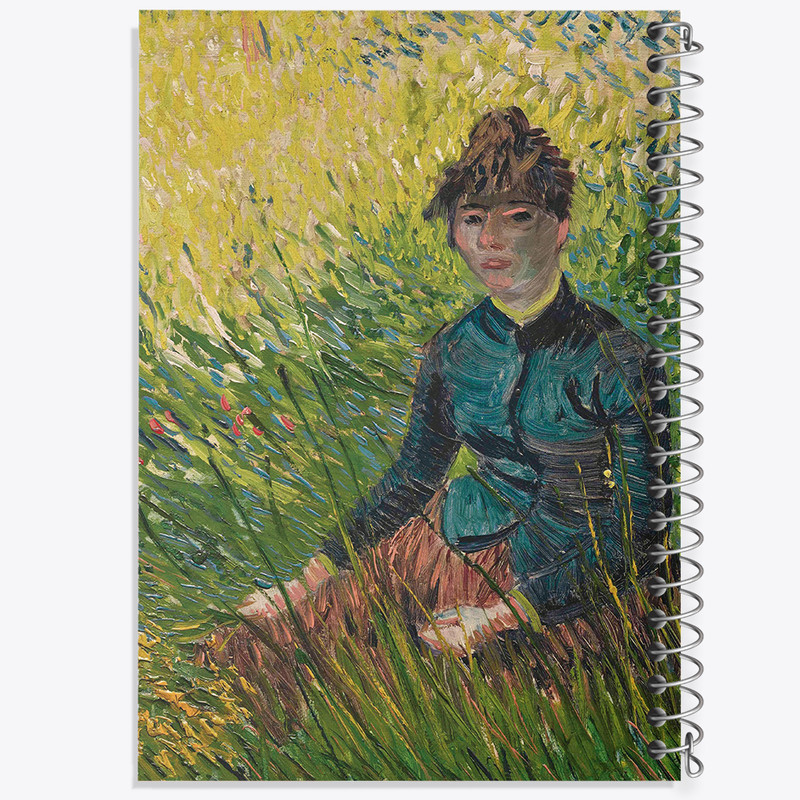 دفتر مشق 100 برگ خندالو طرح ونسان ونگوگ (Van Gogh) کد 36813