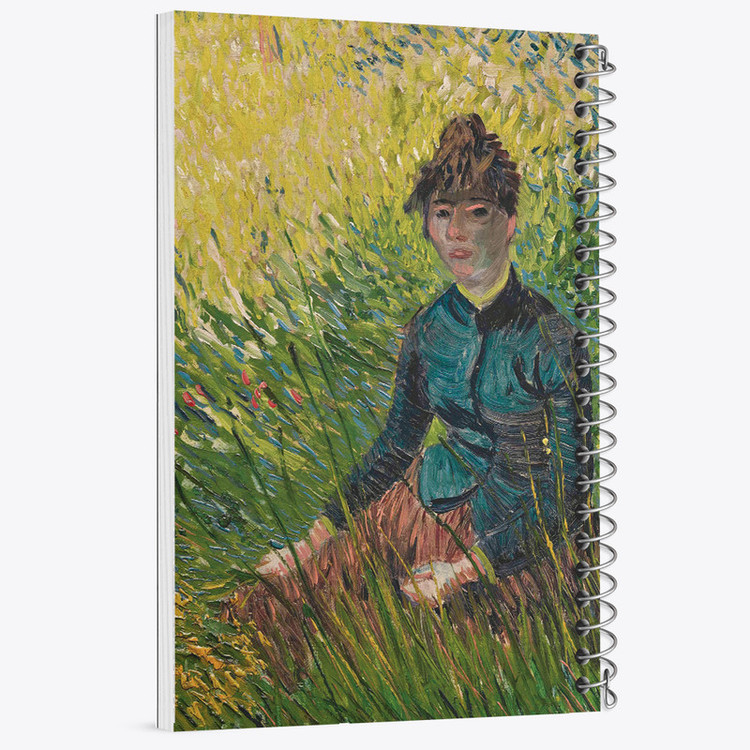 دفتر مشق 100 برگ خندالو طرح ونسان ونگوگ (Van Gogh) کد 36813