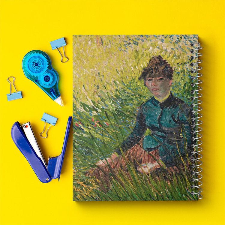 دفتر مشق 100 برگ خندالو طرح ونسان ونگوگ (Van Gogh) کد 36813