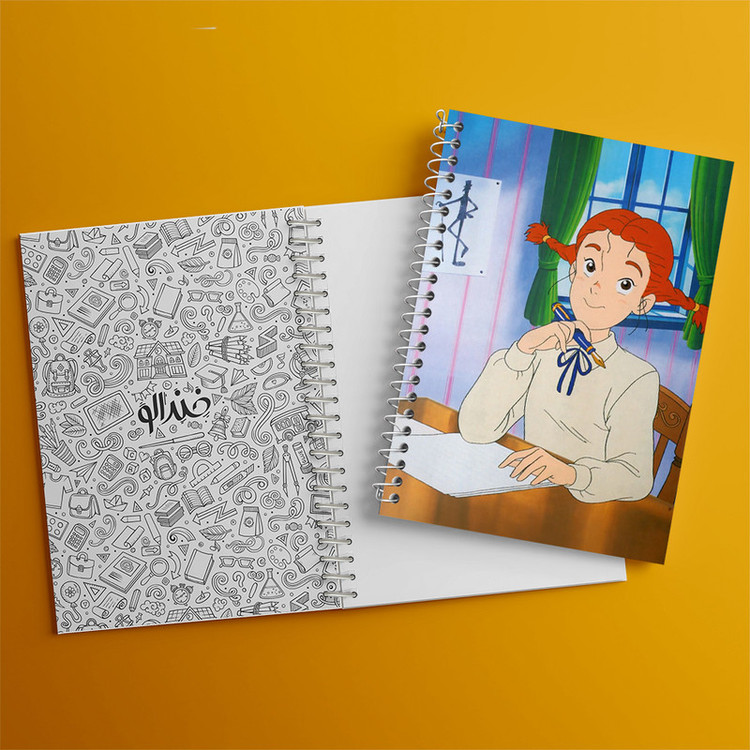 دفتر مشق 100 برگ خندالو طرح جودی آبوت Judy Abbott کد 31132