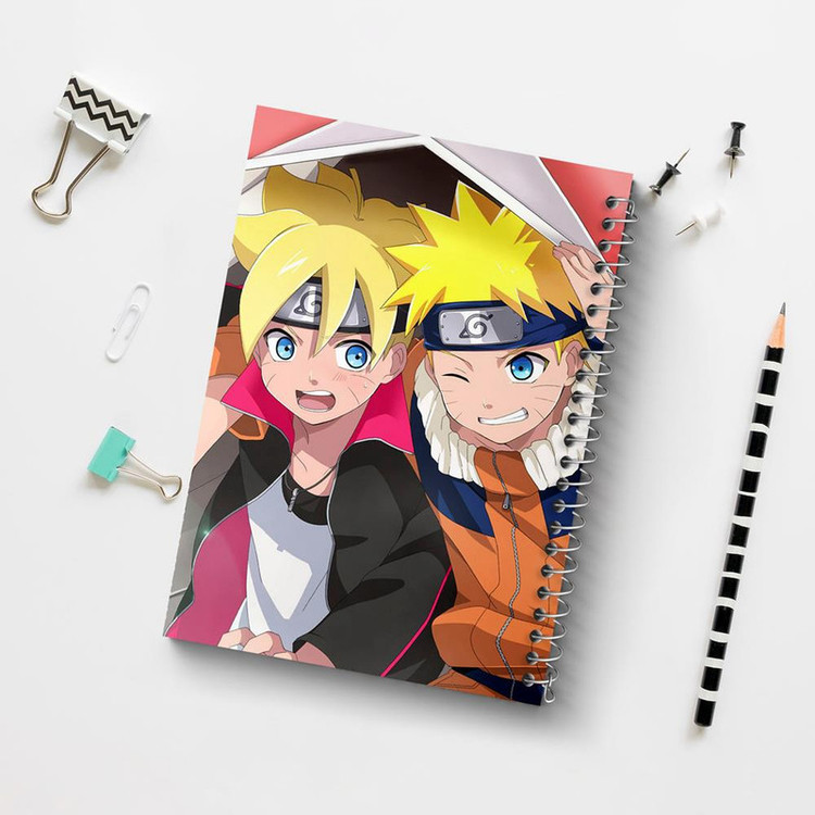 دفتر مشق 100 برگ خندالو طرح ناروتو و بوروتو انیمه ناروتو Naruto کد 11266