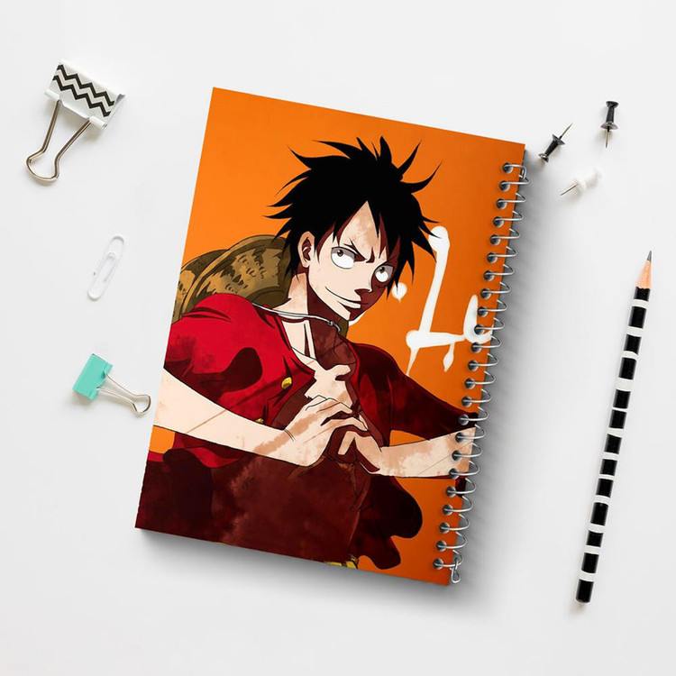 دفتر مشق 100 برگ خندالو طرح لوفی انیمه وان پیس One Piece کد 17260