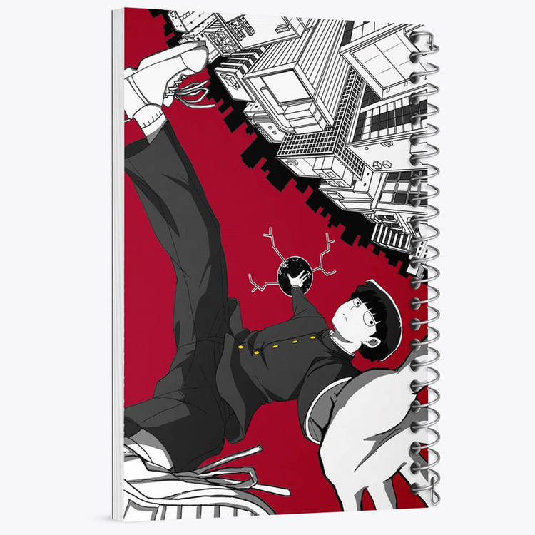 دفتر مشق 100 برگ خندالو طرح شییکو انیمه موب سایکو Mob Psycho 100 کد 24499