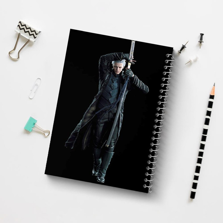 دفتر مشق 100 برگ خندالو طرح بازی دویل می کرای Devil May Cry کد 30231