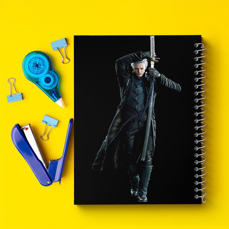 دفتر مشق 100 برگ خندالو طرح بازی دویل می کرای Devil May Cry کد 30231