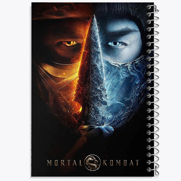 دفتر مشق 100 برگ خندالو طرح بازی مورتال کمبت Mortal Kombat کد 29791