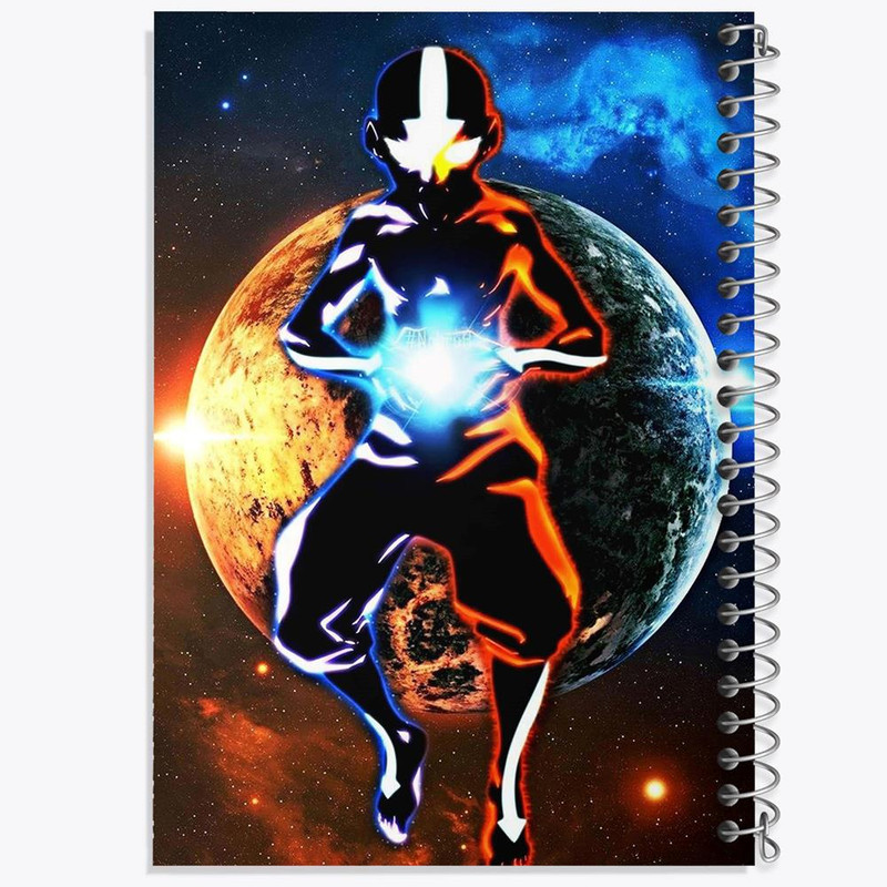 دفتر مشق 100 برگ خندالو طرح آواتار انیمه آواتار Avatar کد 12743