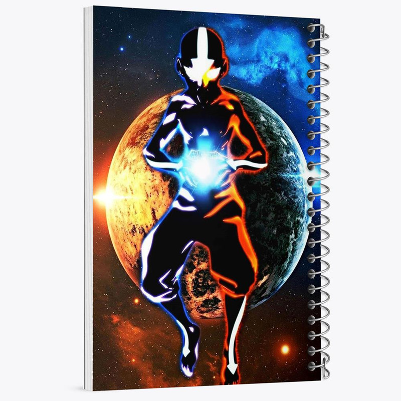 دفتر مشق 100 برگ خندالو طرح آواتار انیمه آواتار Avatar کد 12743