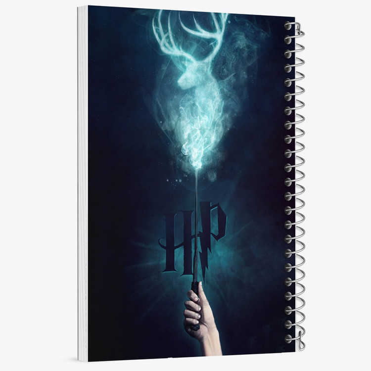 دفتر مشق 100 برگ خندالو طرح هری پاتر (Harry Potter) کد F863