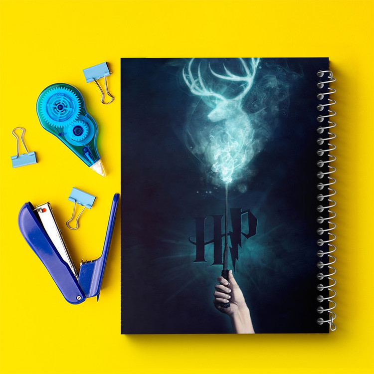 دفتر مشق 100 برگ خندالو طرح هری پاتر (Harry Potter) کد F863