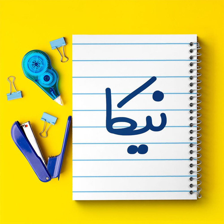 دفتر مشق 100 برگ خندالو طرح نیکا کد 8367