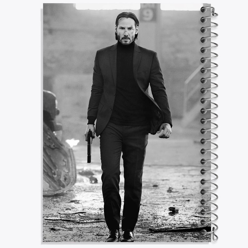 دفتر مشق 100 برگ خندالو طرح جان ویک John Wick کد 2947