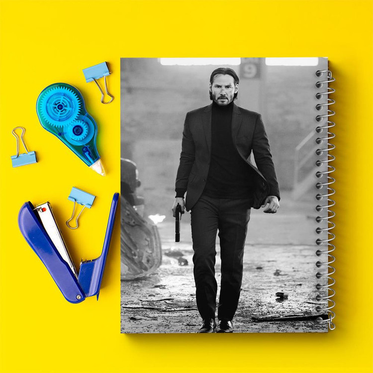 دفتر مشق 100 برگ خندالو طرح جان ویک John Wick کد 2947