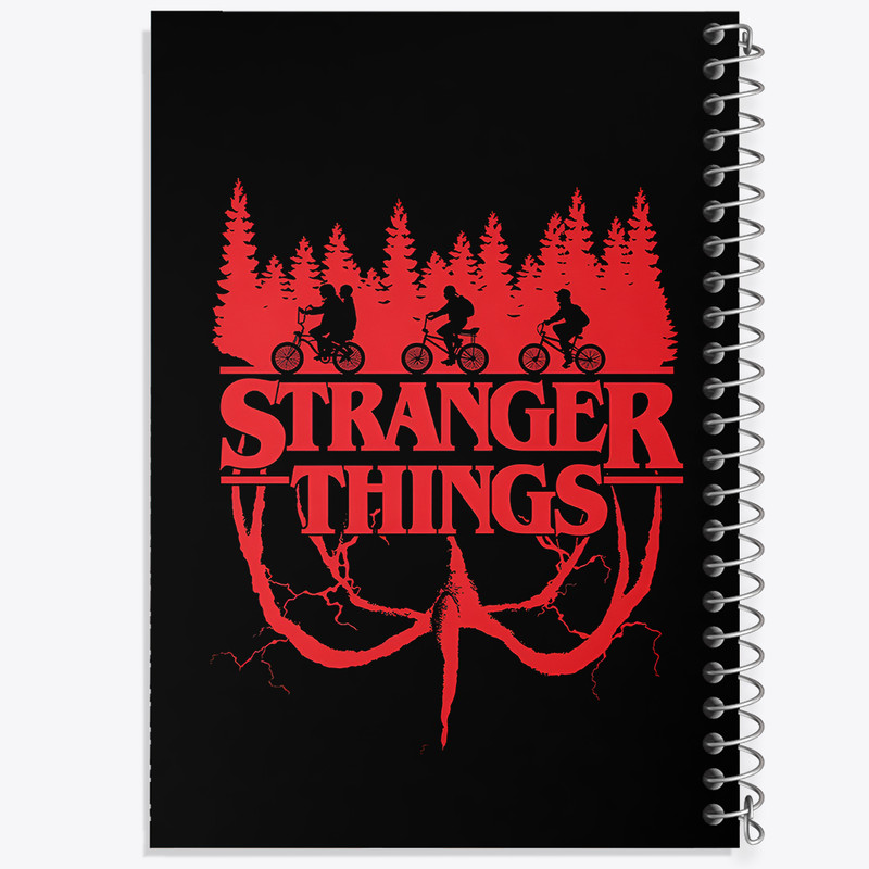 دفتر مشق 100 برگ خندالو طرح استرنجر تینگز (Stranger Things) کد N7719