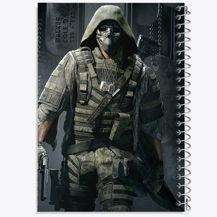 دفتر مشق 100 برگ خندالو طرح کال اف دیوتی (Call of duty) کد F310