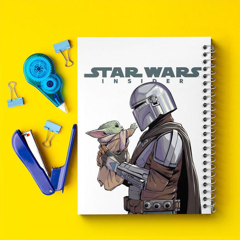 دفتر مشق 100 برگ خندالو طرح جنگ ستارگان Star Wars کد 10285