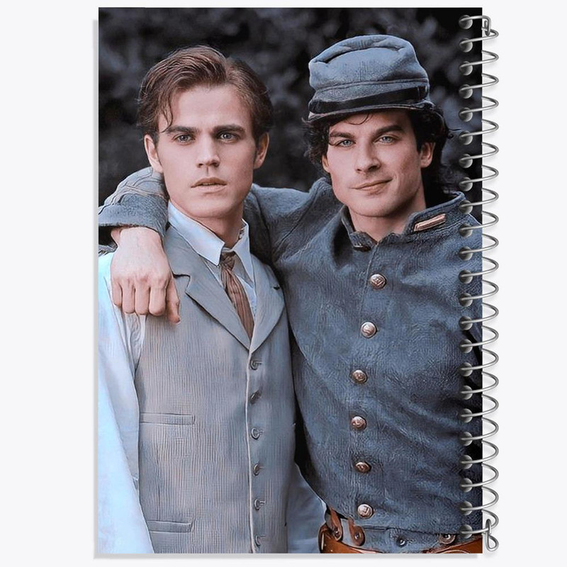 دفتر مشق 100 برگ خندالو طرح خاطرات یک خون آشام The Vampire Diaries کد 20246