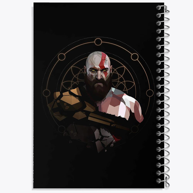 دفتر مشق 100 برگ خندالو طرح بازی گاد آف وار God Of War کد 28628