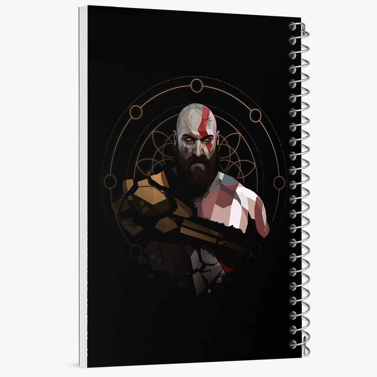 دفتر مشق 100 برگ خندالو طرح بازی گاد آف وار God Of War کد 28628