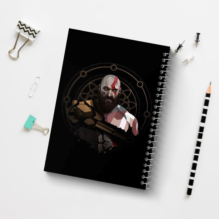 دفتر مشق 100 برگ خندالو طرح بازی گاد آف وار God Of War کد 28628