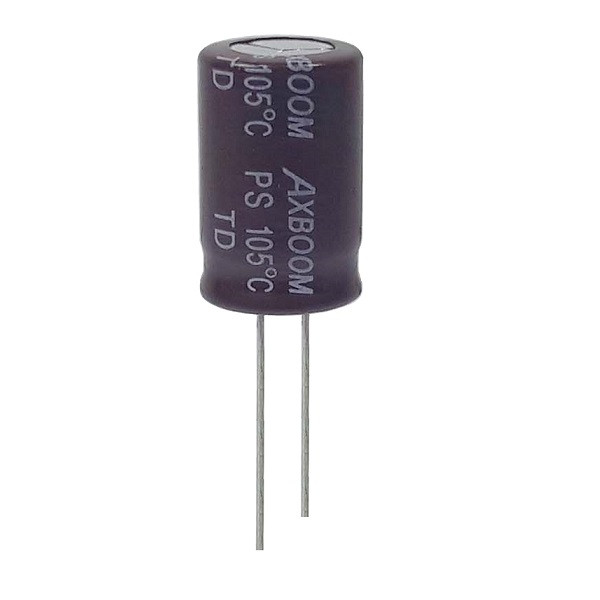 خازن الکترولیت 1000 میکروفاراد 35 ولت آکسبوم مدل TEC-10235 بسته 4 عددی
