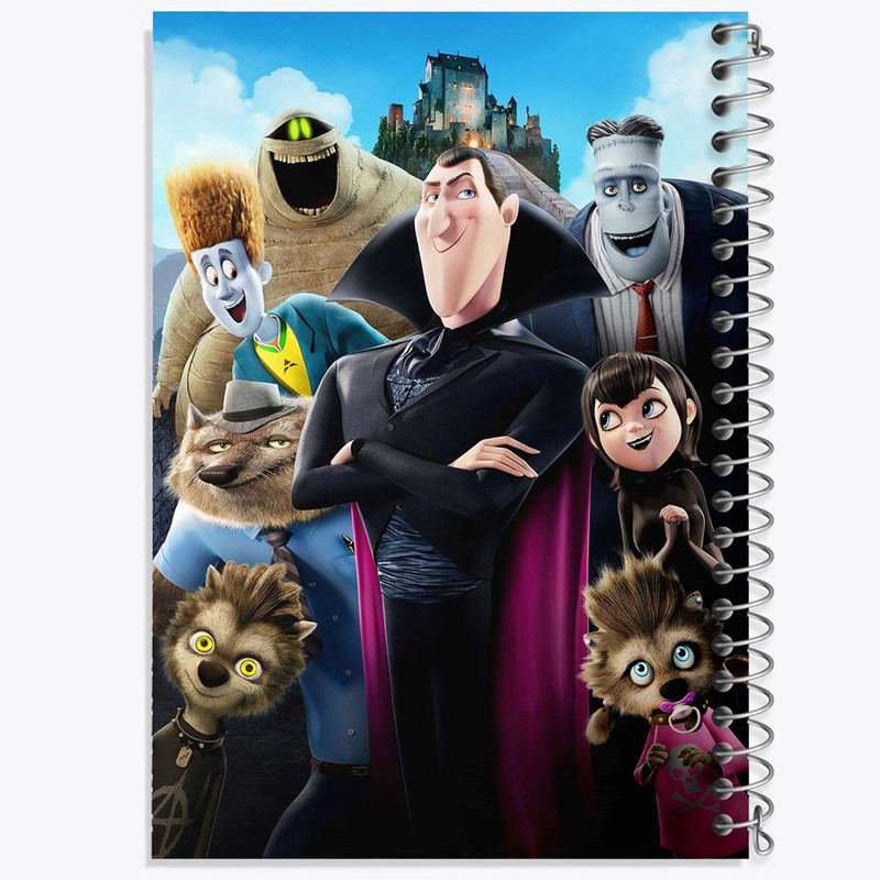 دفتر مشق 100 برگ خندالو طرح هتل ترانسیلوانیا Hotel Transylvania کد 3740