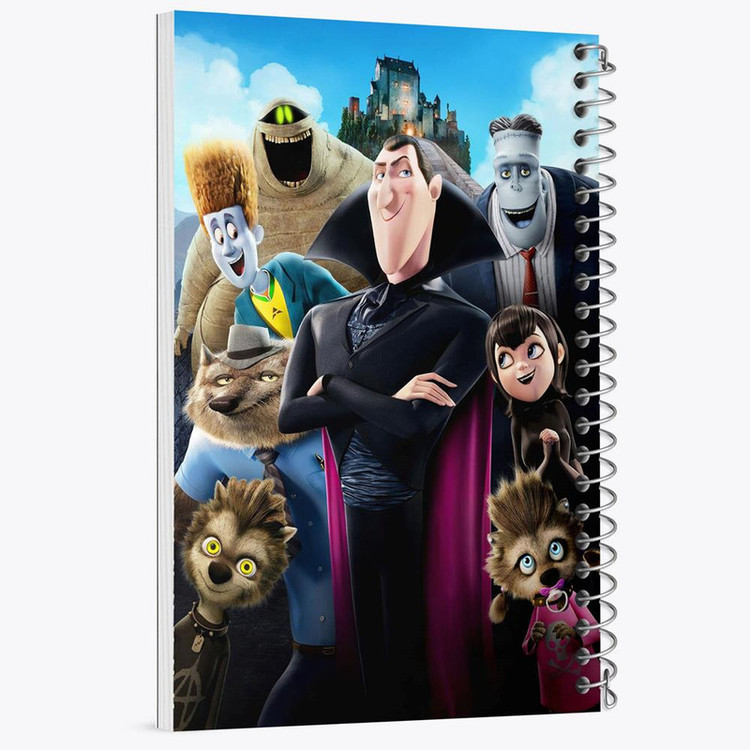 دفتر مشق 100 برگ خندالو طرح هتل ترانسیلوانیا Hotel Transylvania کد 3740