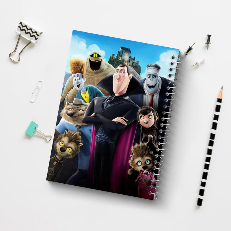 دفتر مشق 100 برگ خندالو طرح هتل ترانسیلوانیا Hotel Transylvania کد 3740