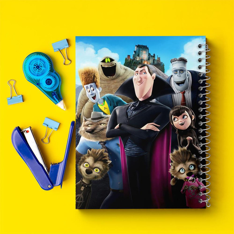 دفتر مشق 100 برگ خندالو طرح هتل ترانسیلوانیا Hotel Transylvania کد 3740