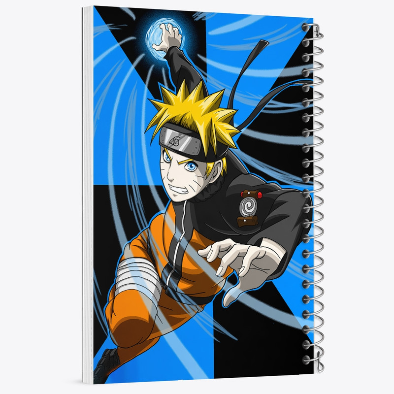 دفتر مشق 100 برگ خندالو طرح انیمه ناروتو (Naruto) کد F2138