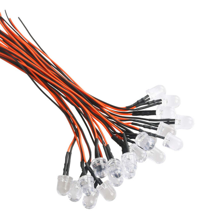 ال ای دی 12 ولت سفید هایبرایت اوال مدل HG-W1215 بسته 10 عددی