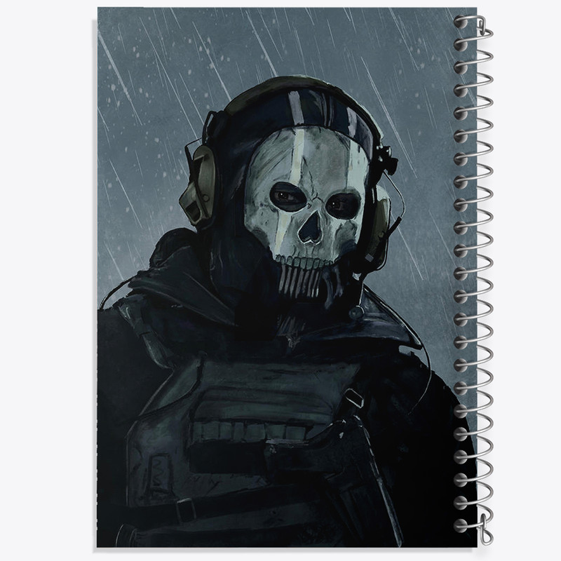دفتر مشق 100 برگ خندالو طرح کال آف دیوتی (Call Of Duty) کد F14101