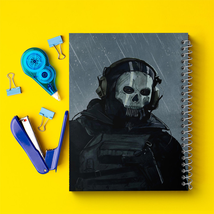دفتر مشق 100 برگ خندالو طرح کال آف دیوتی (Call Of Duty) کد F14101