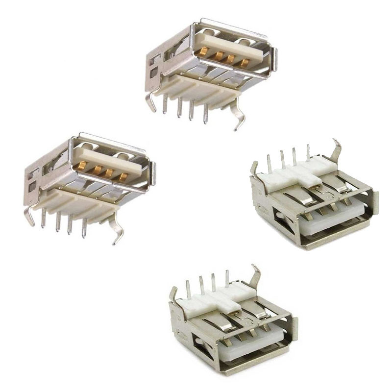 کانکتور USB-A مادگی مدل رایت بسته 4 عددی