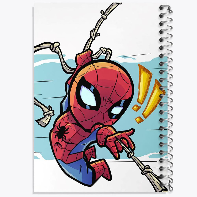 دفتر مشق 100 برگ خندالو طرح مرد عنکبوتی Spider Man کد 13185