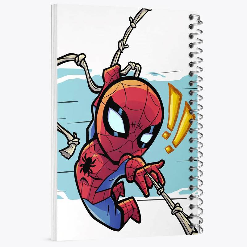 دفتر مشق 100 برگ خندالو طرح مرد عنکبوتی Spider Man کد 13185