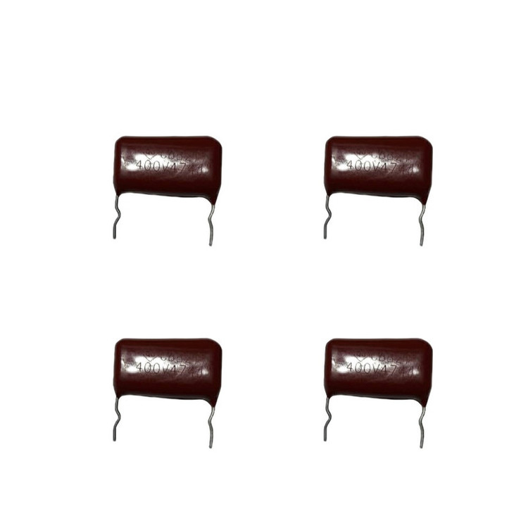 خازن سرامیکی 470 نانو فاراد مدل 474J400V بسته 4 عددی