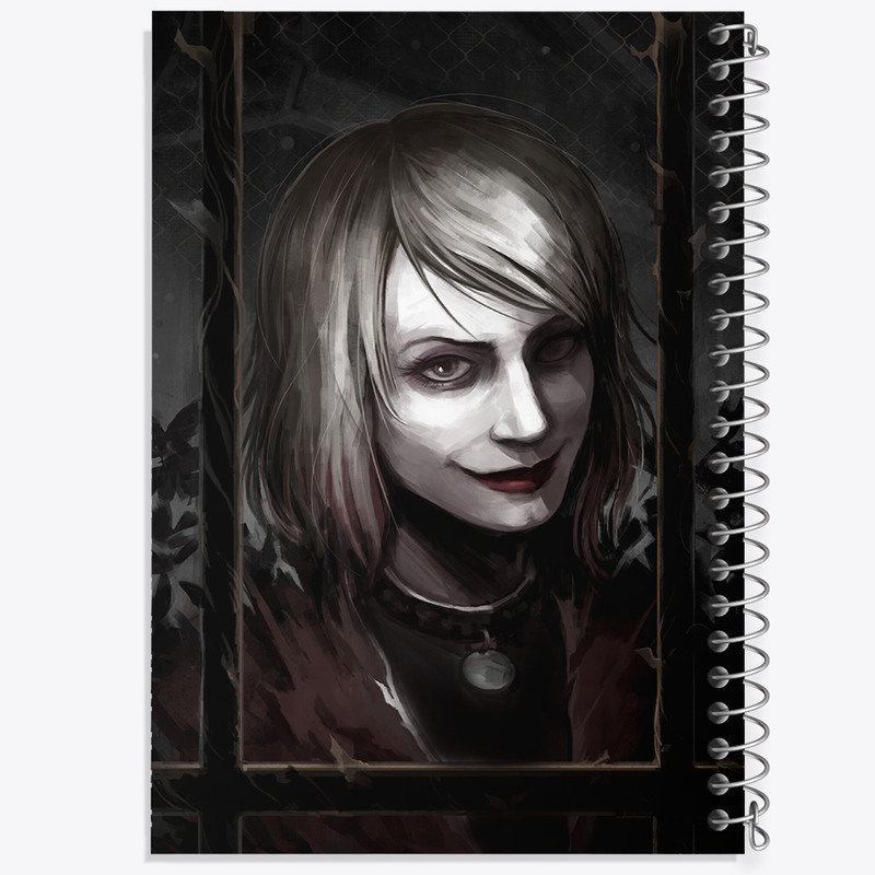 دفتر مشق 100 برگ خندالو طرح بازی سایلنت هیل (Silent Hill) کد 34486