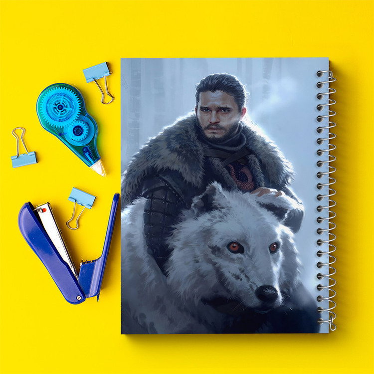 دفتر مشق 100 برگ خندالو طرح بازی تاج و تخت (Game Of Thrones) کد F10155