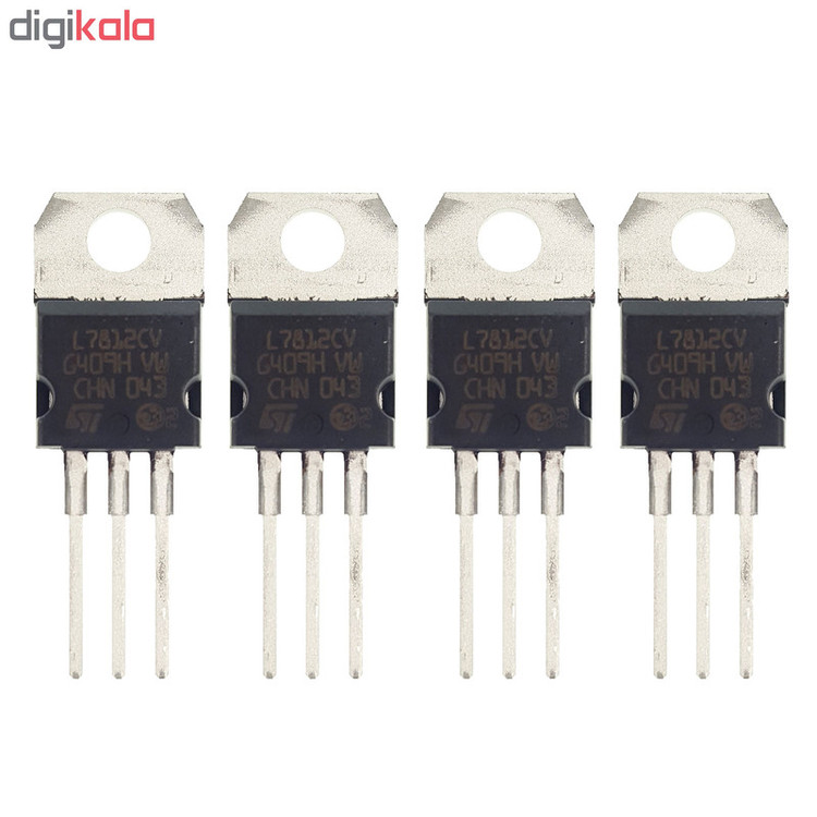 رگولاتور ولتاژ کد 7812 بسته 4 عددی