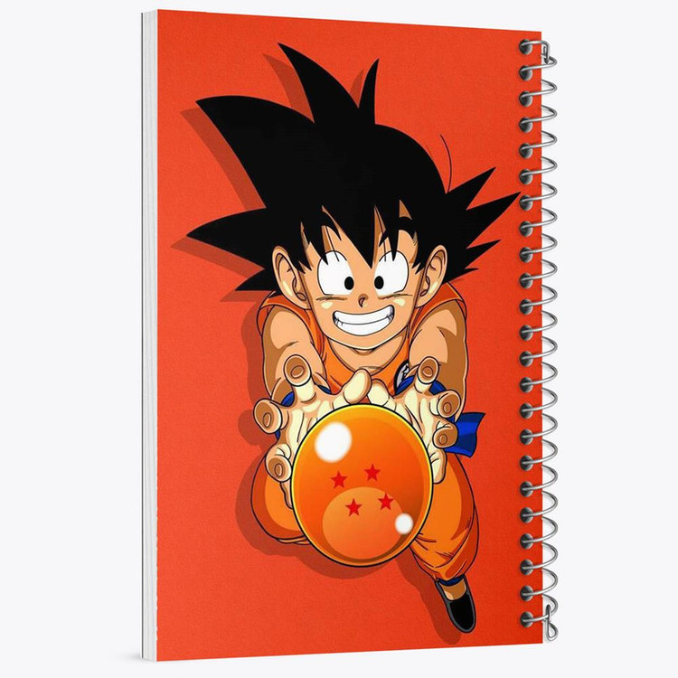 دفتر مشق 100 برگ خندالو طرح گوهان انیمه دراگون بال Dragon Ball کد 4942
