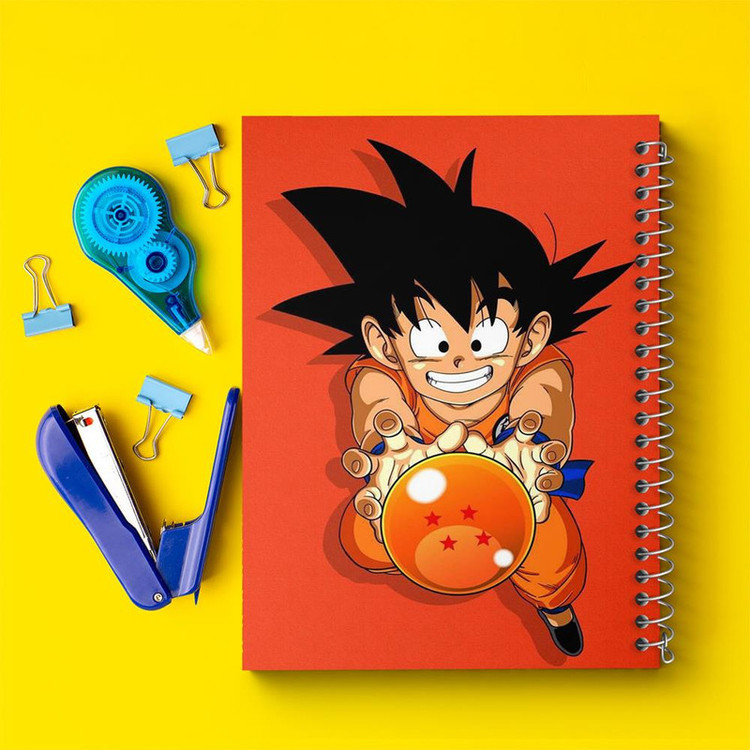 دفتر مشق 100 برگ خندالو طرح گوهان انیمه دراگون بال Dragon Ball کد 4942