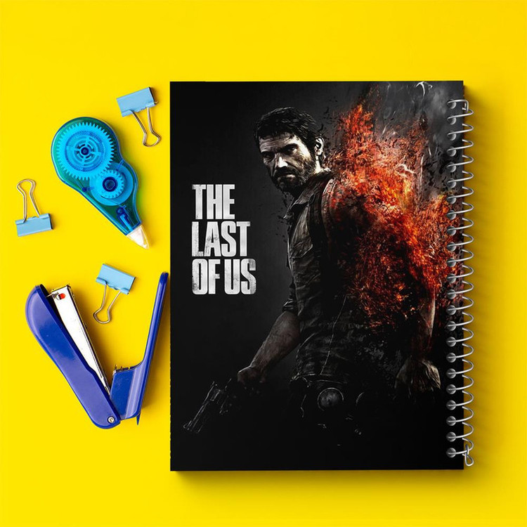 دفتر مشق 100 برگ خندالو طرح بازی د لست آف آس The Last Of Us کد 30109