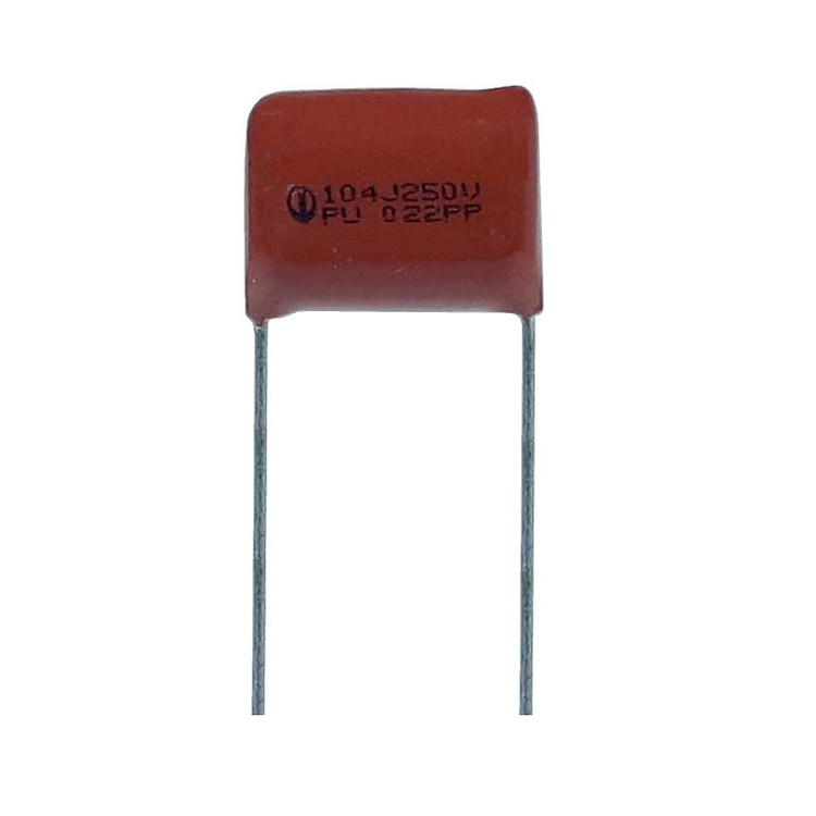خازن 100 نانو فاراد 250 ولت مدل TPC-104250 بسته 6 عددی