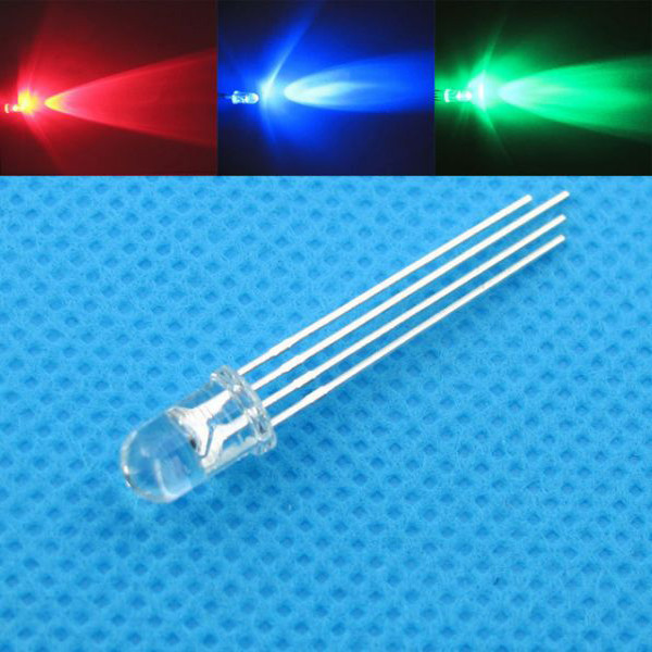 دیود ال ای دی مدل RGB4 بسته 10 عددی